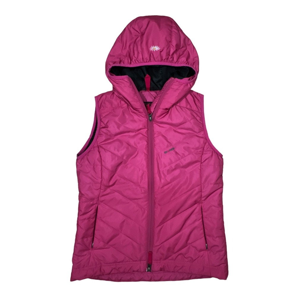 Skhoop Quilted Malin Hoodvest Vest in pink Ladies MEDIUM